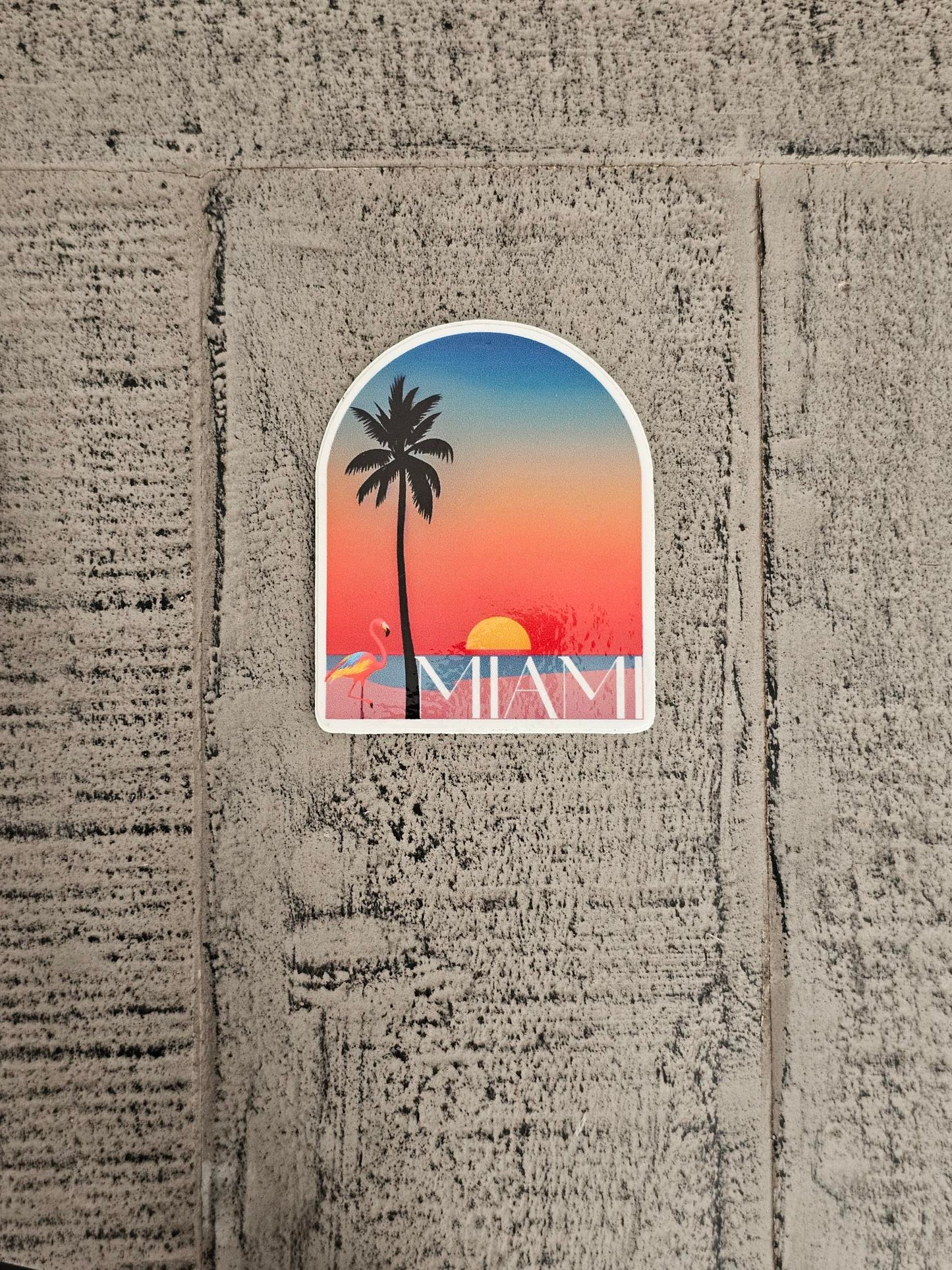 Miami Arch Sticker
