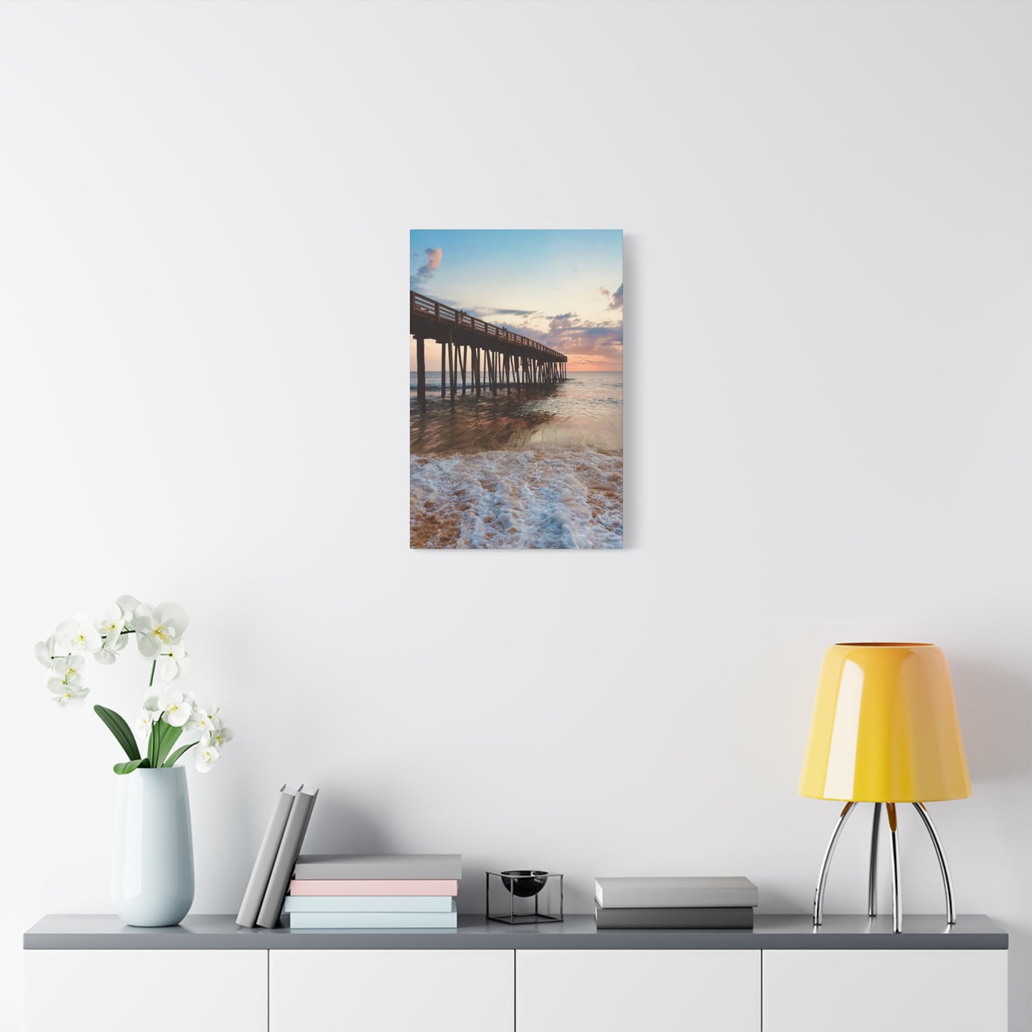 Pier Rise Matte Canvas