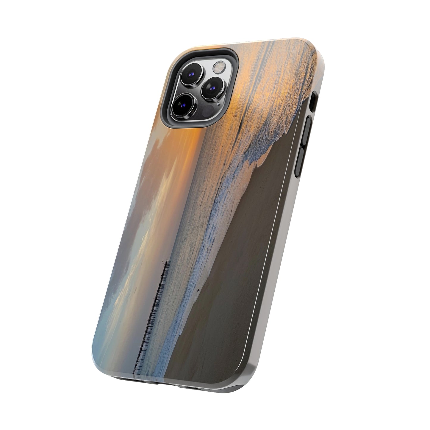 Tough Phone Cases - Beach with Pier