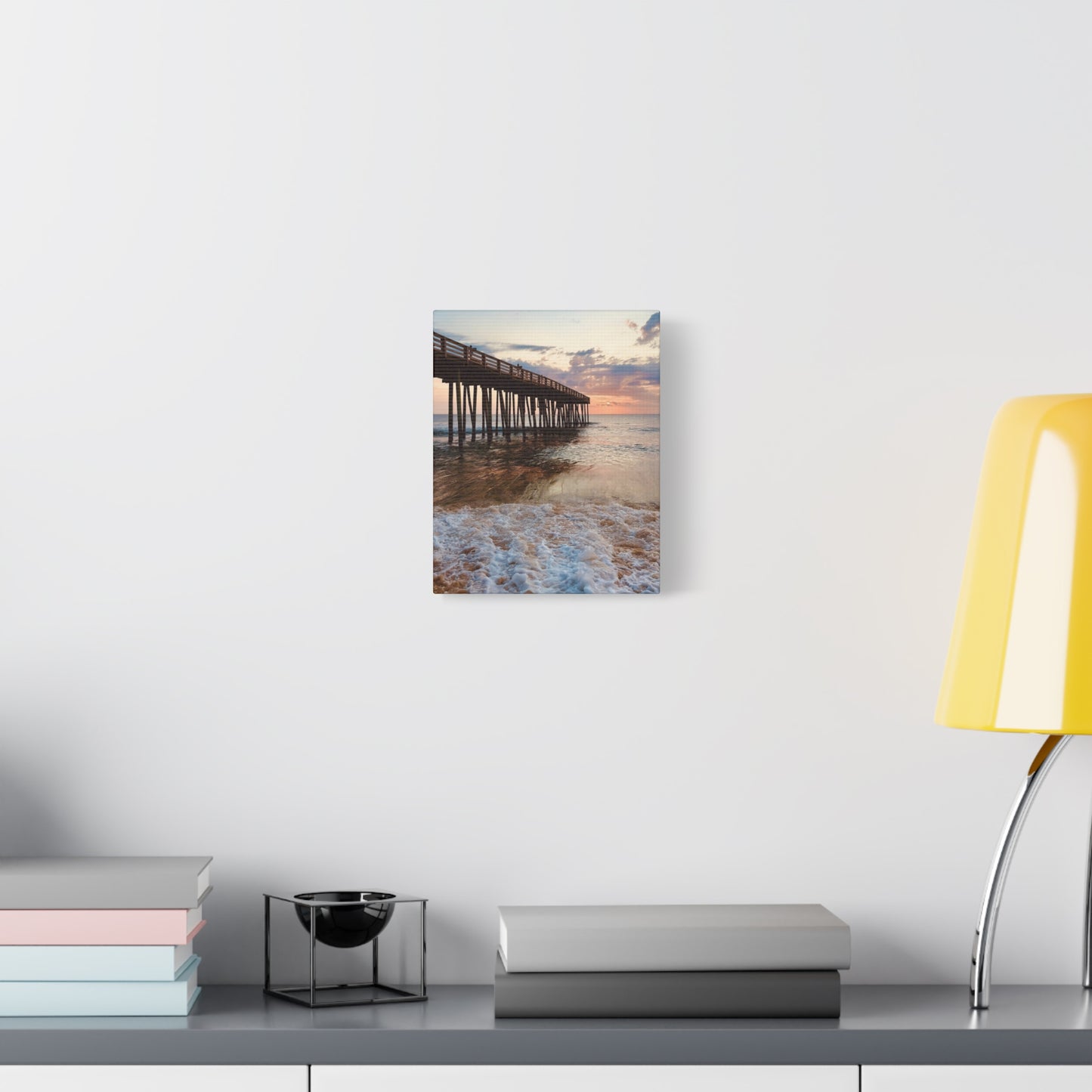 Pier Rise Matte Canvas