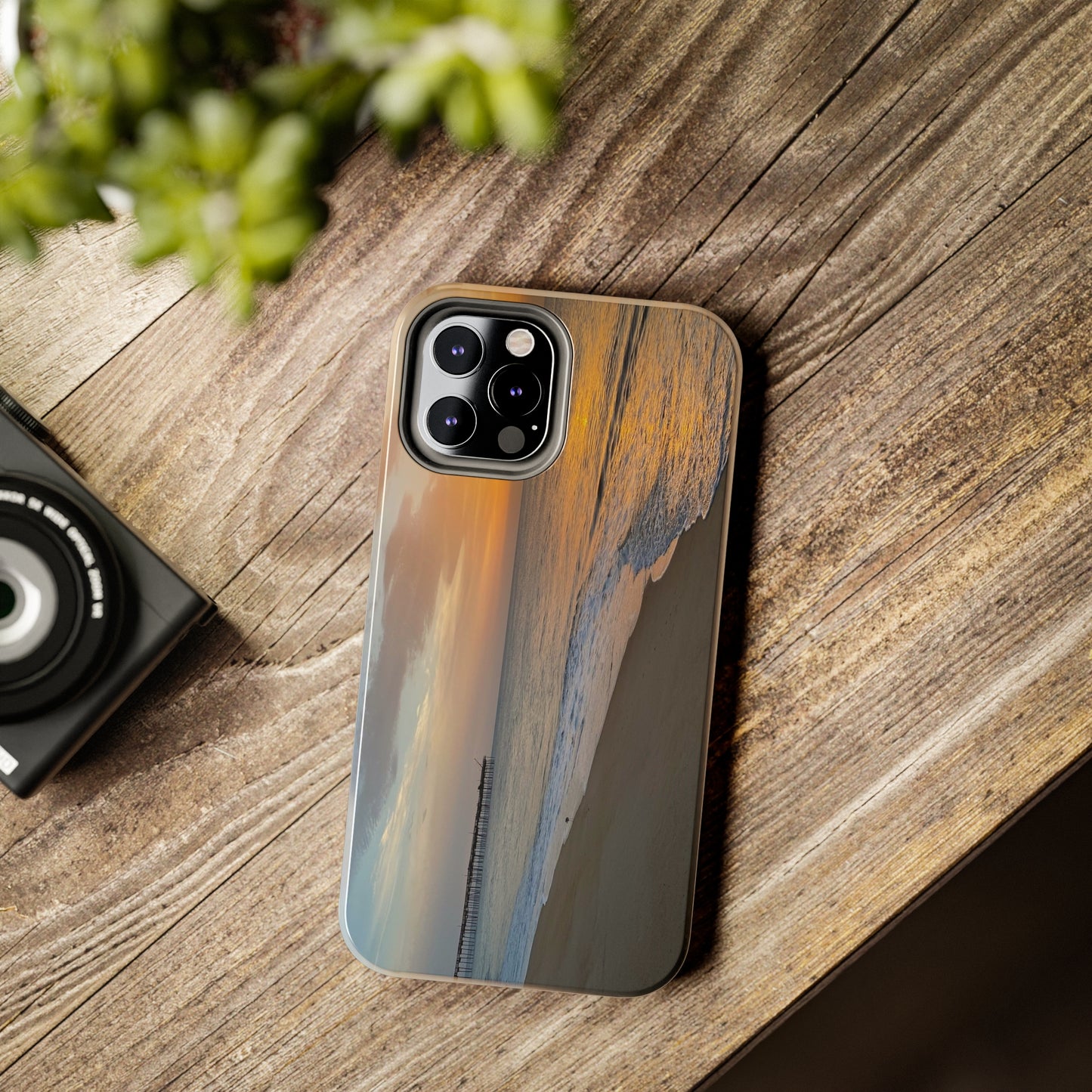 Tough Phone Cases - Beach with Pier