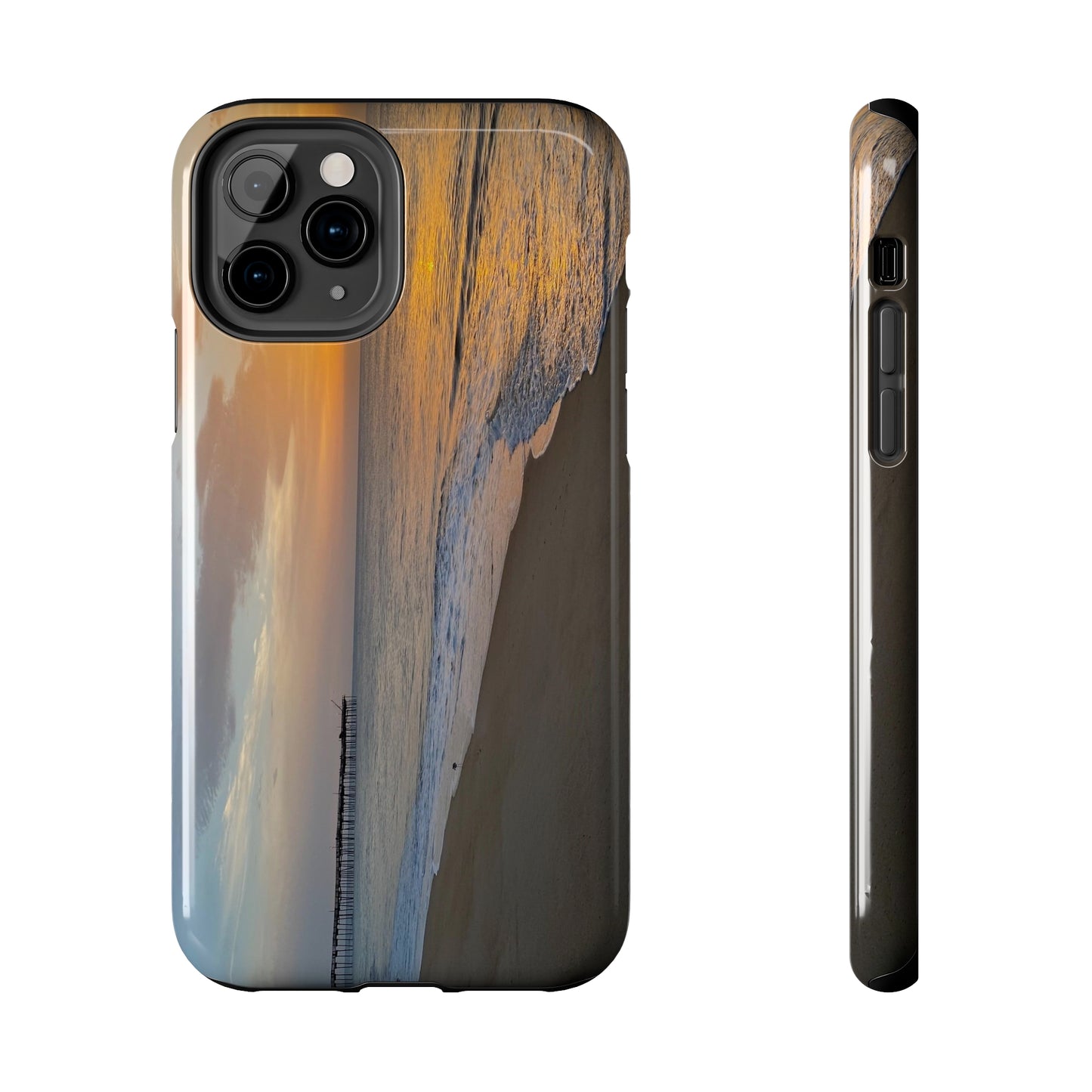 Tough Phone Cases - Beach with Pier
