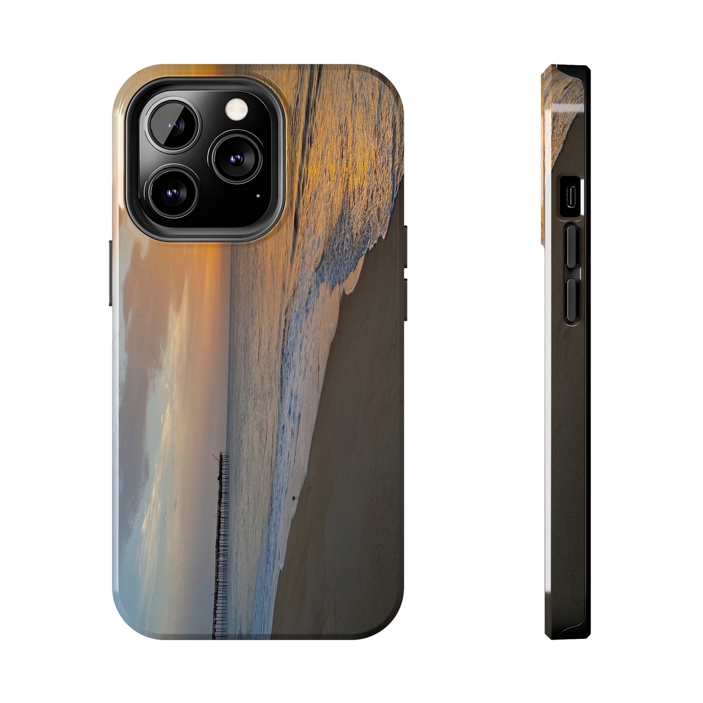 Tough Phone Cases - Beach with Pier