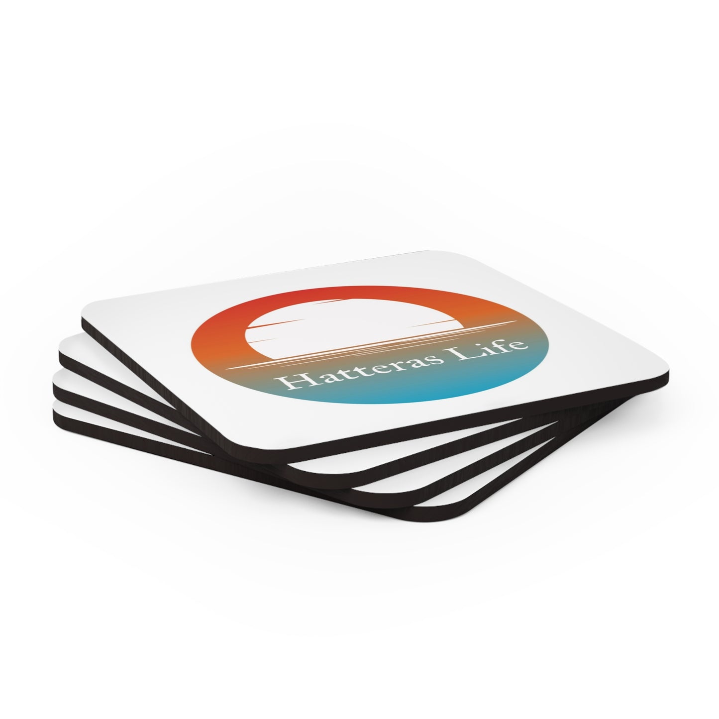 Hatteras Corkwood Coaster Set