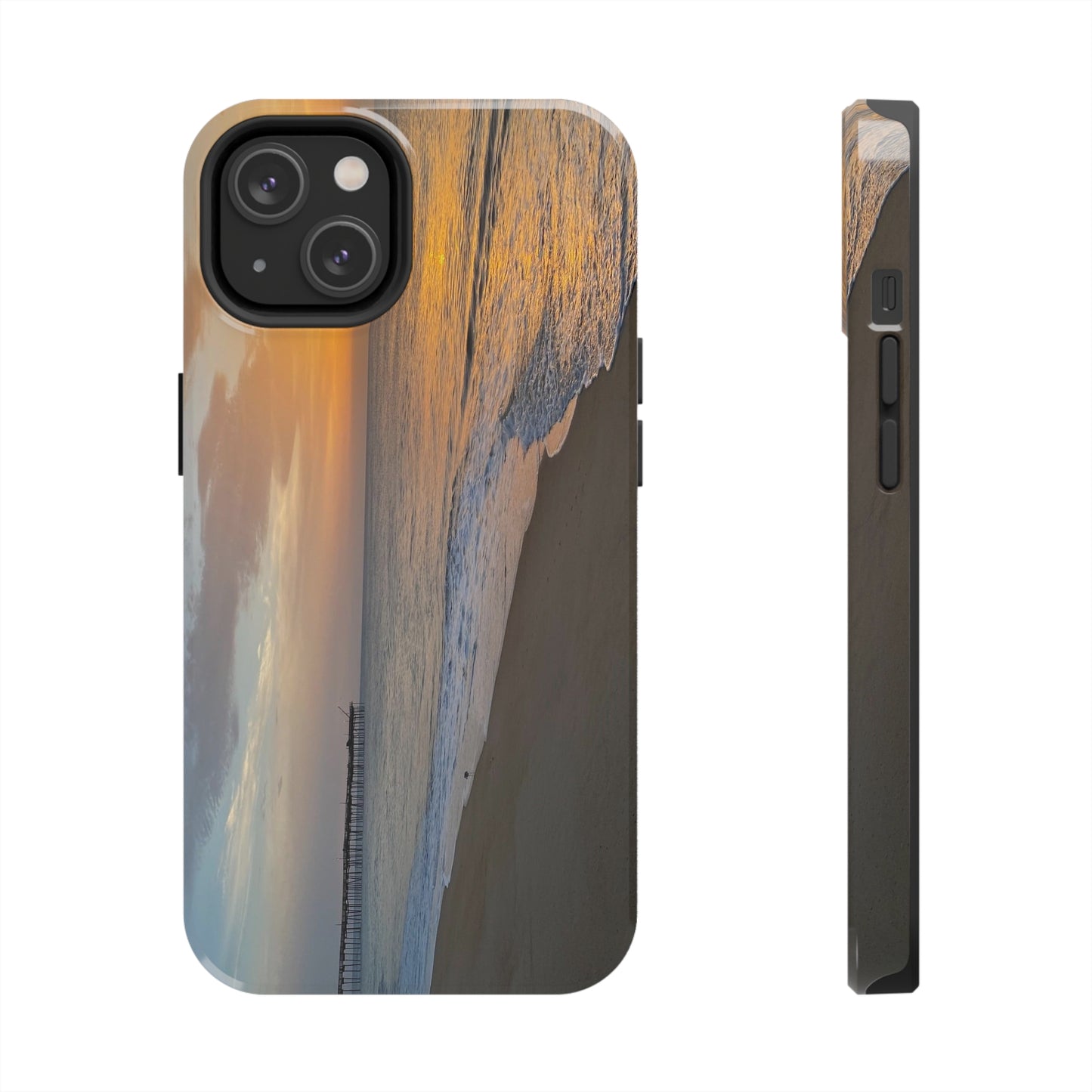 Tough Phone Cases - Beach with Pier