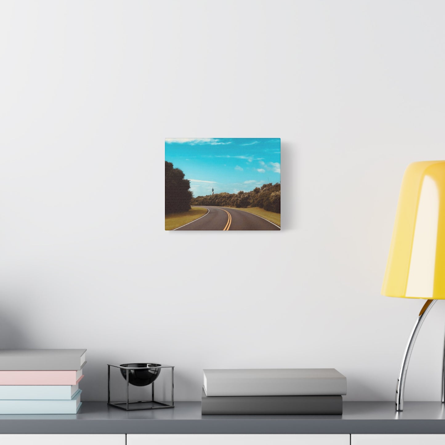 Lighthouse Drive Matte Canvas