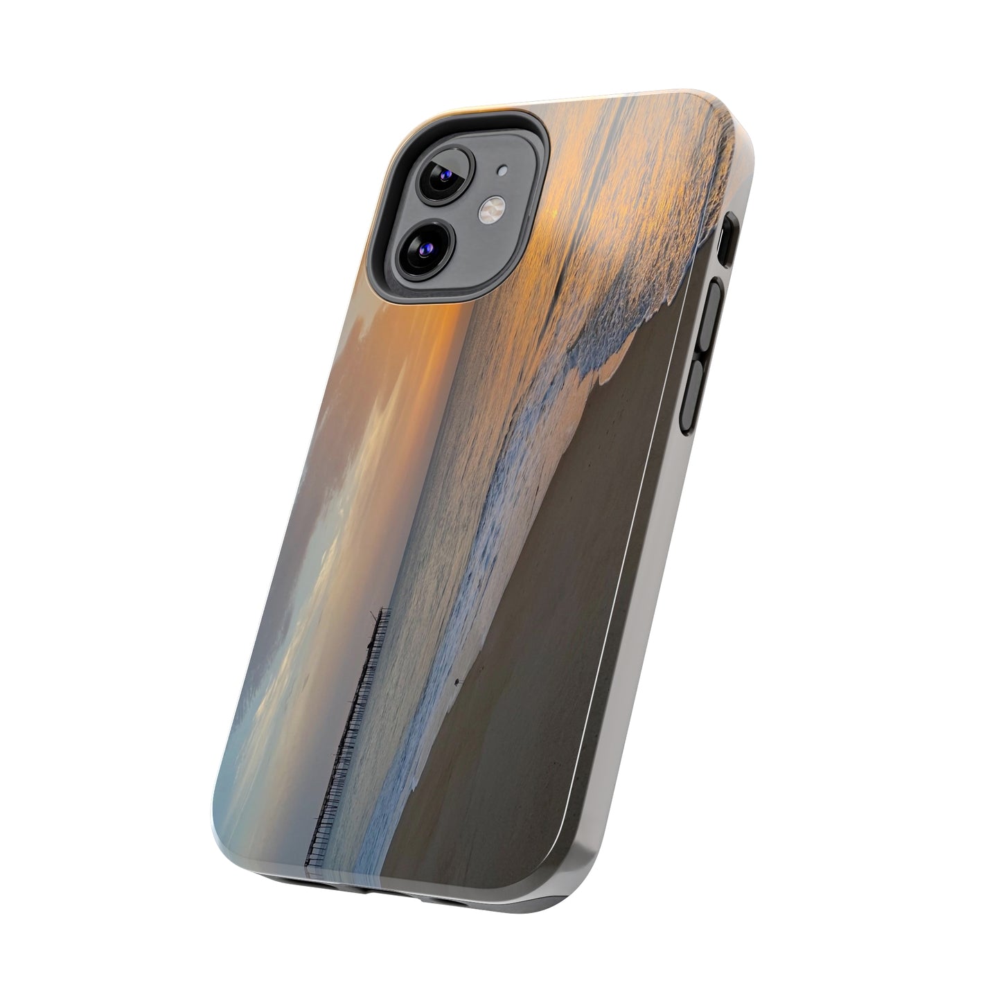 Tough Phone Cases - Beach with Pier