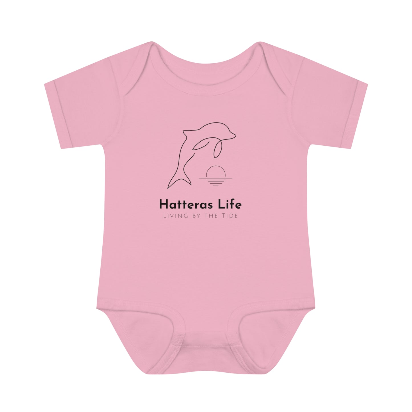 Infant Baby Rib Bodysuit - Living by the Tide