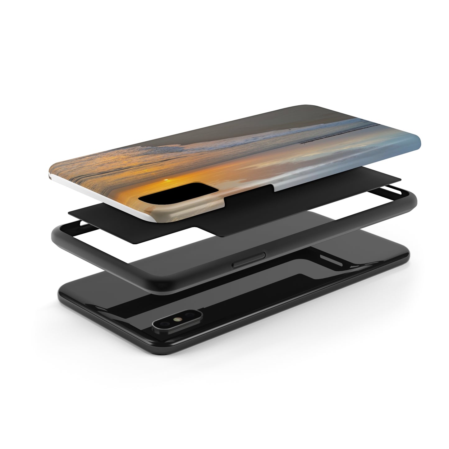 Tough Phone Cases - Beach with Pier