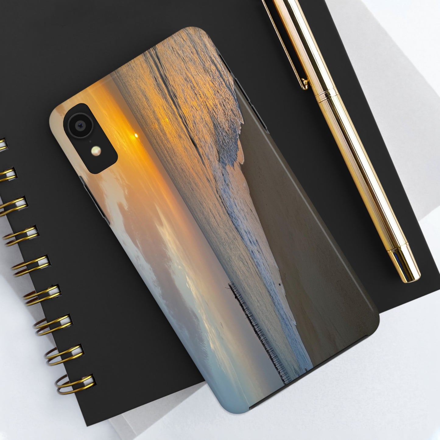 Tough Phone Cases - Beach with Pier