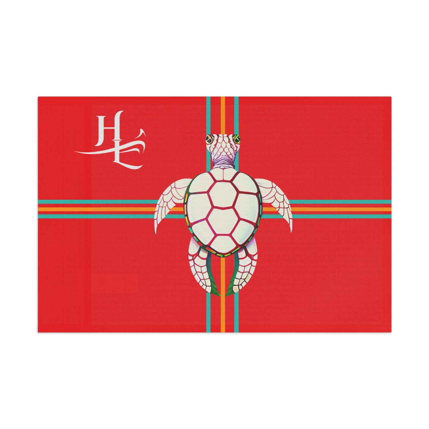 One-Sided Sea Turtle Flag
