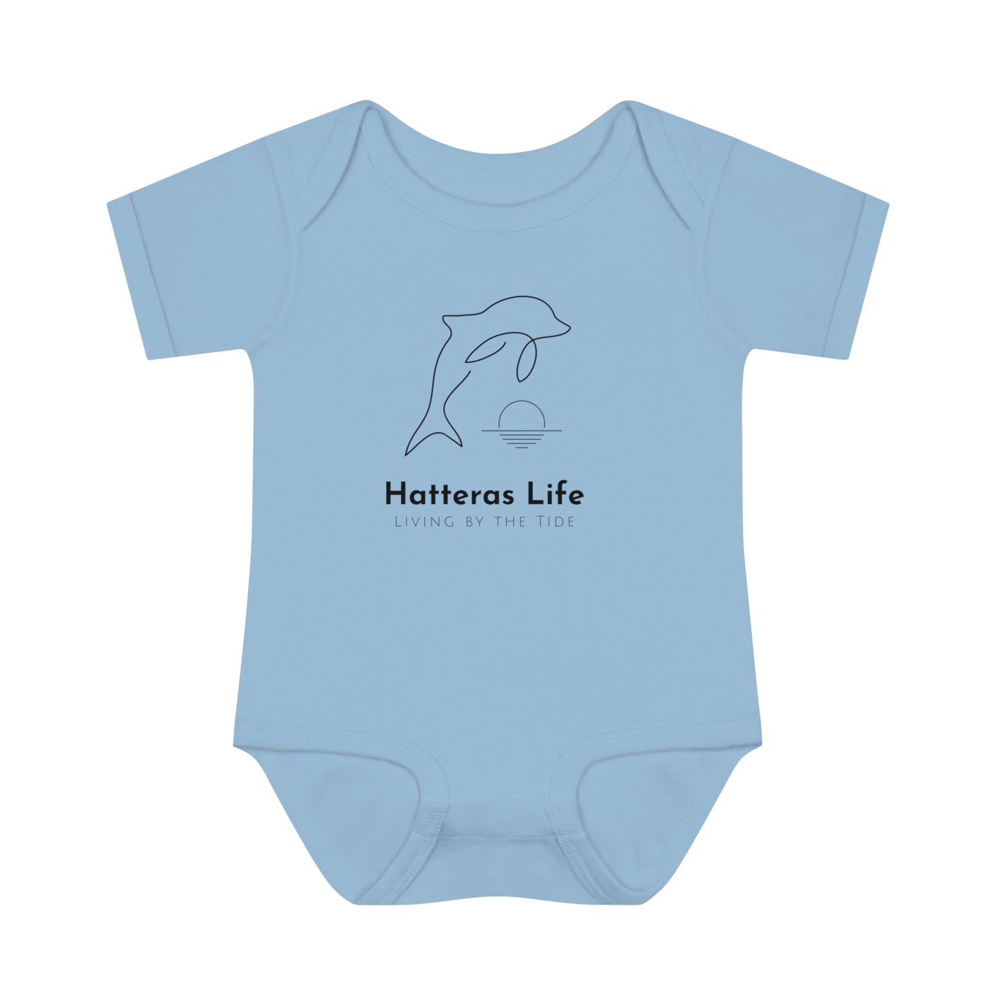 Infant Baby Rib Bodysuit - Living by the Tide