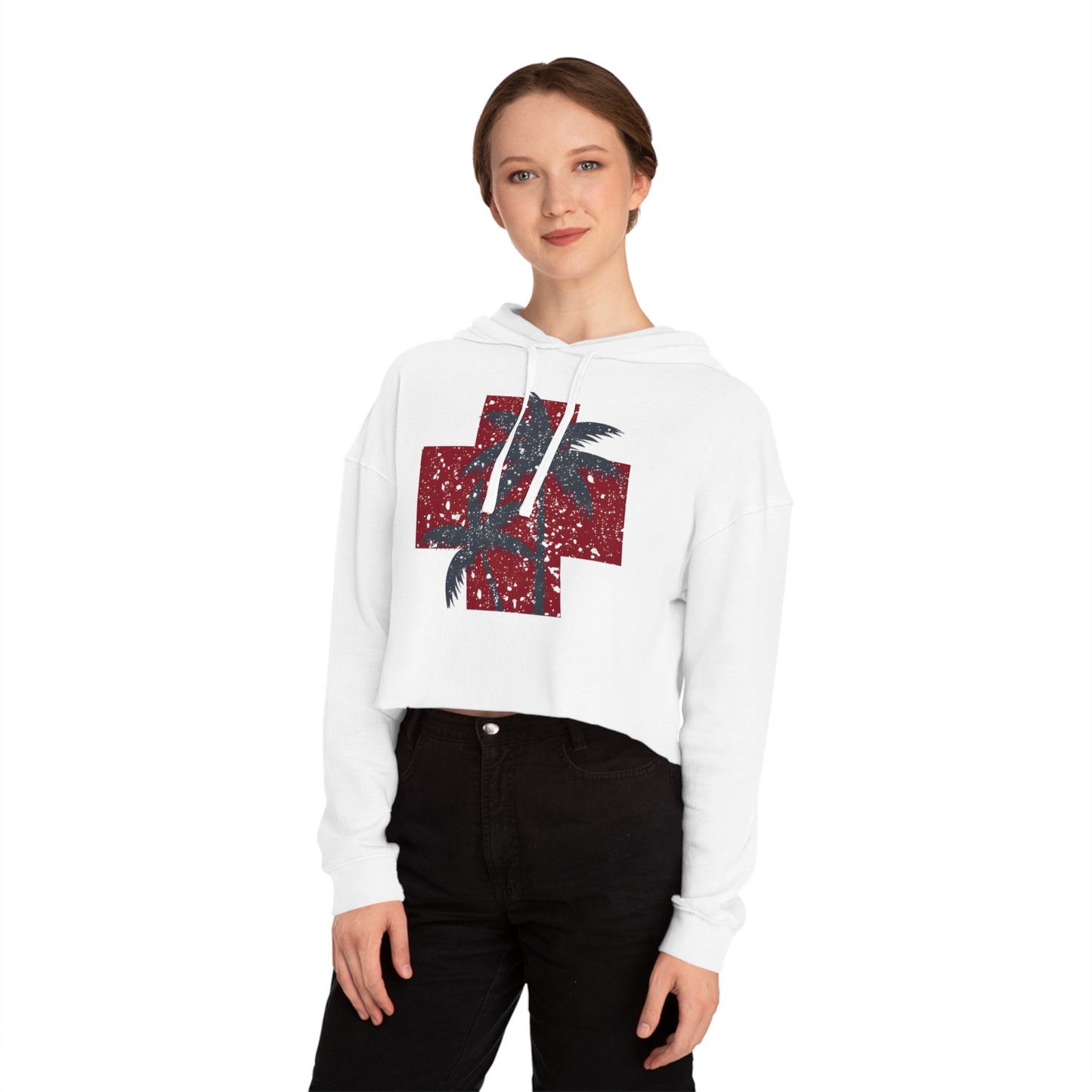 Saltwater Apothecary Cropped Hoodie