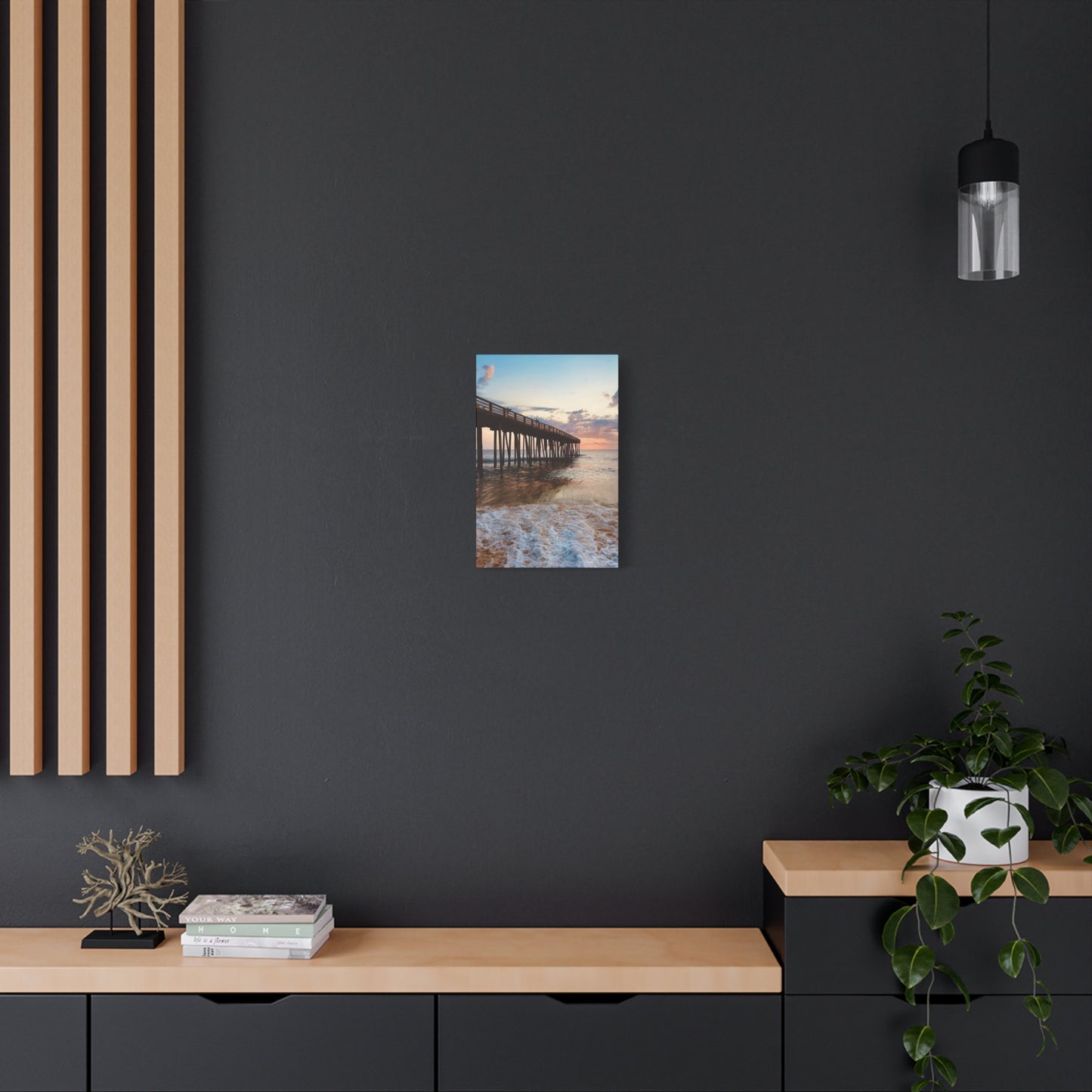 Pier Rise Matte Canvas