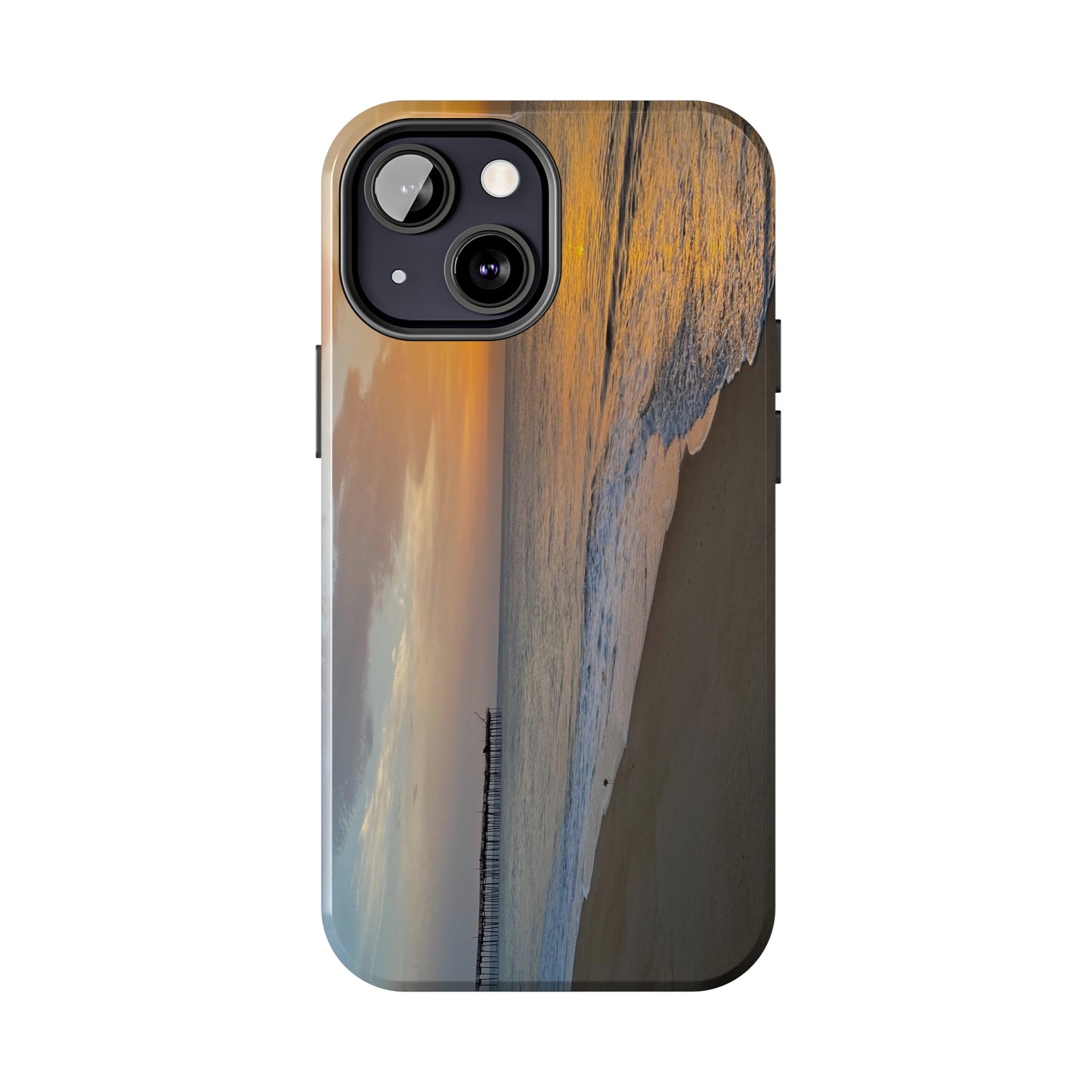 Tough Phone Cases - Beach with Pier