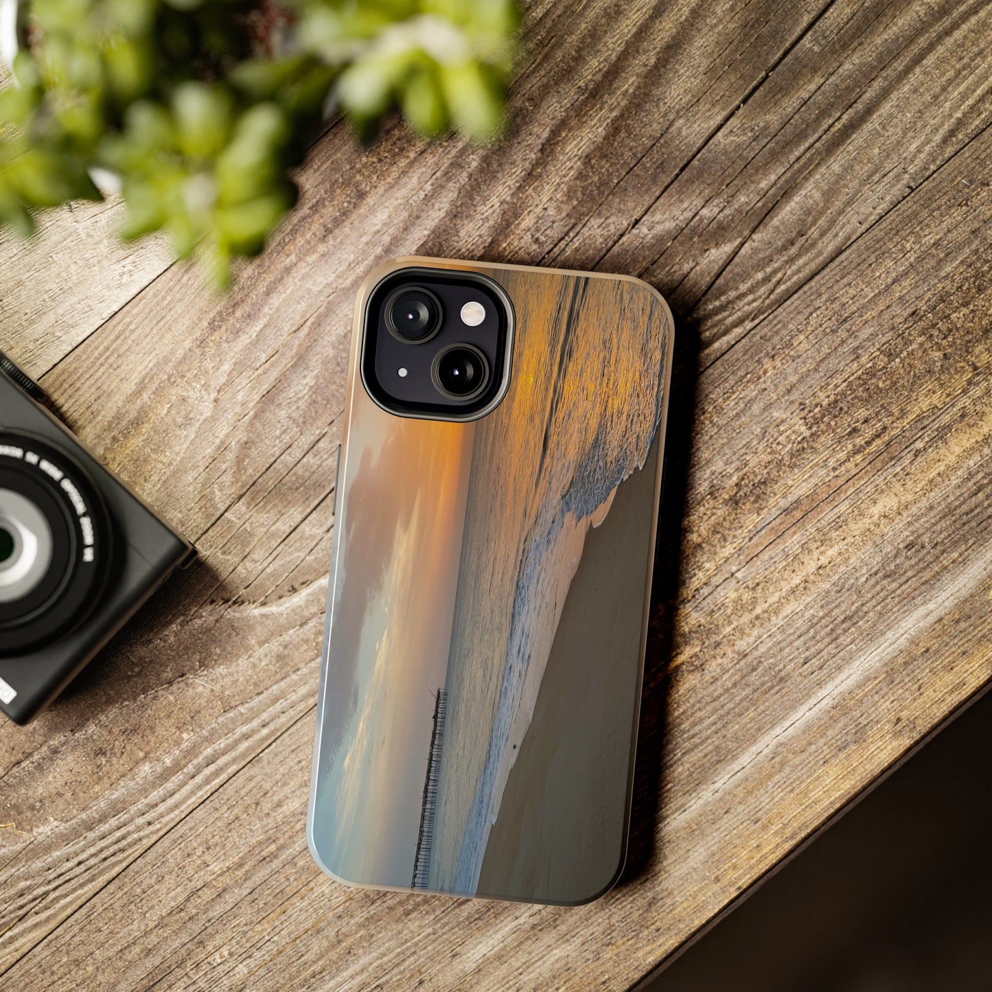 Tough Phone Cases - Beach with Pier