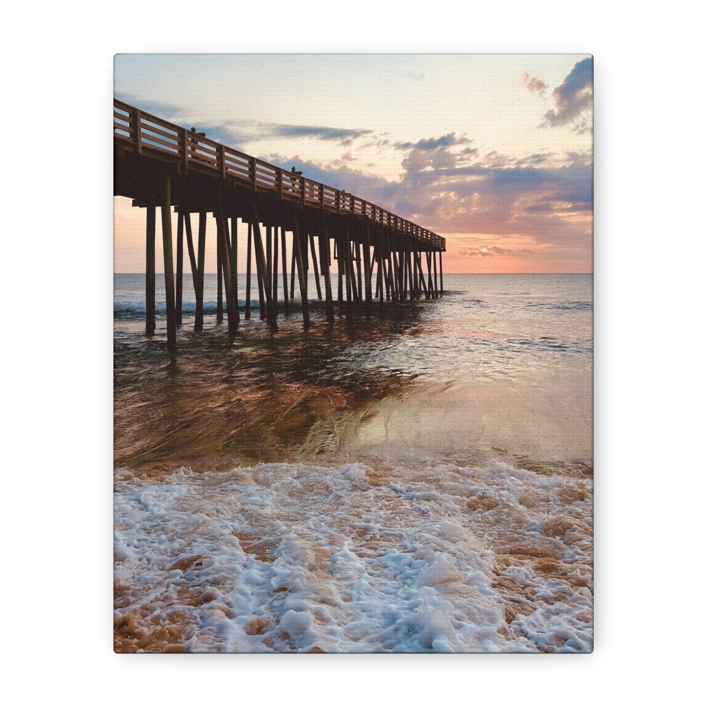 Pier Rise Matte Canvas
