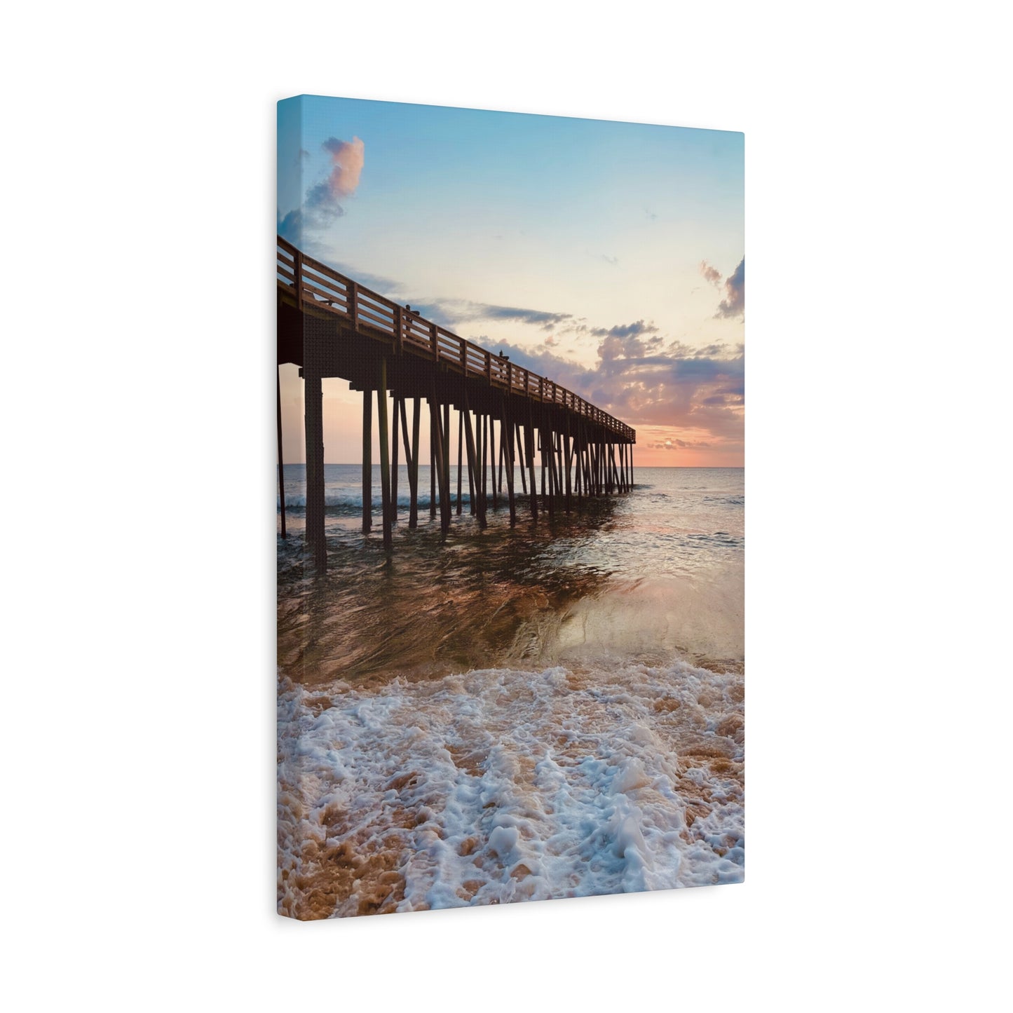 Pier Rise Matte Canvas