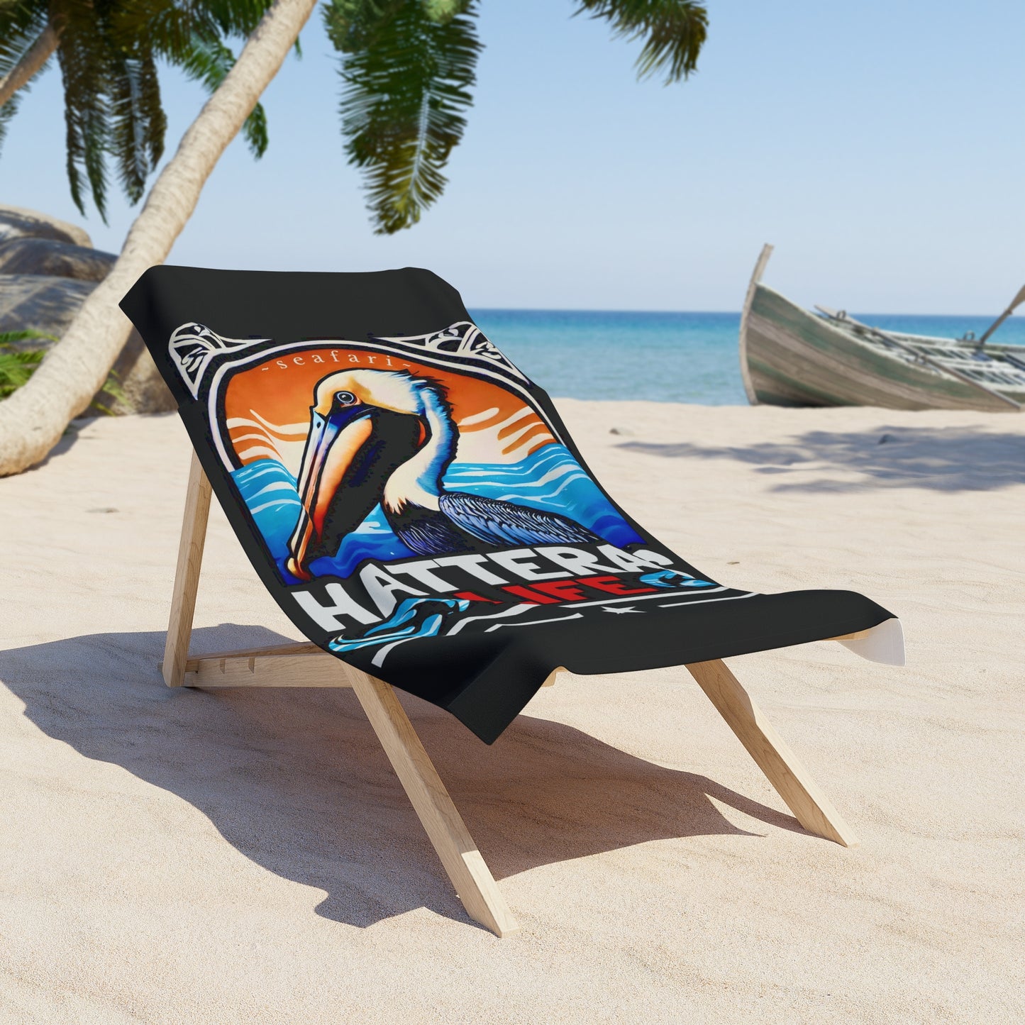 Seafari Beach Towel