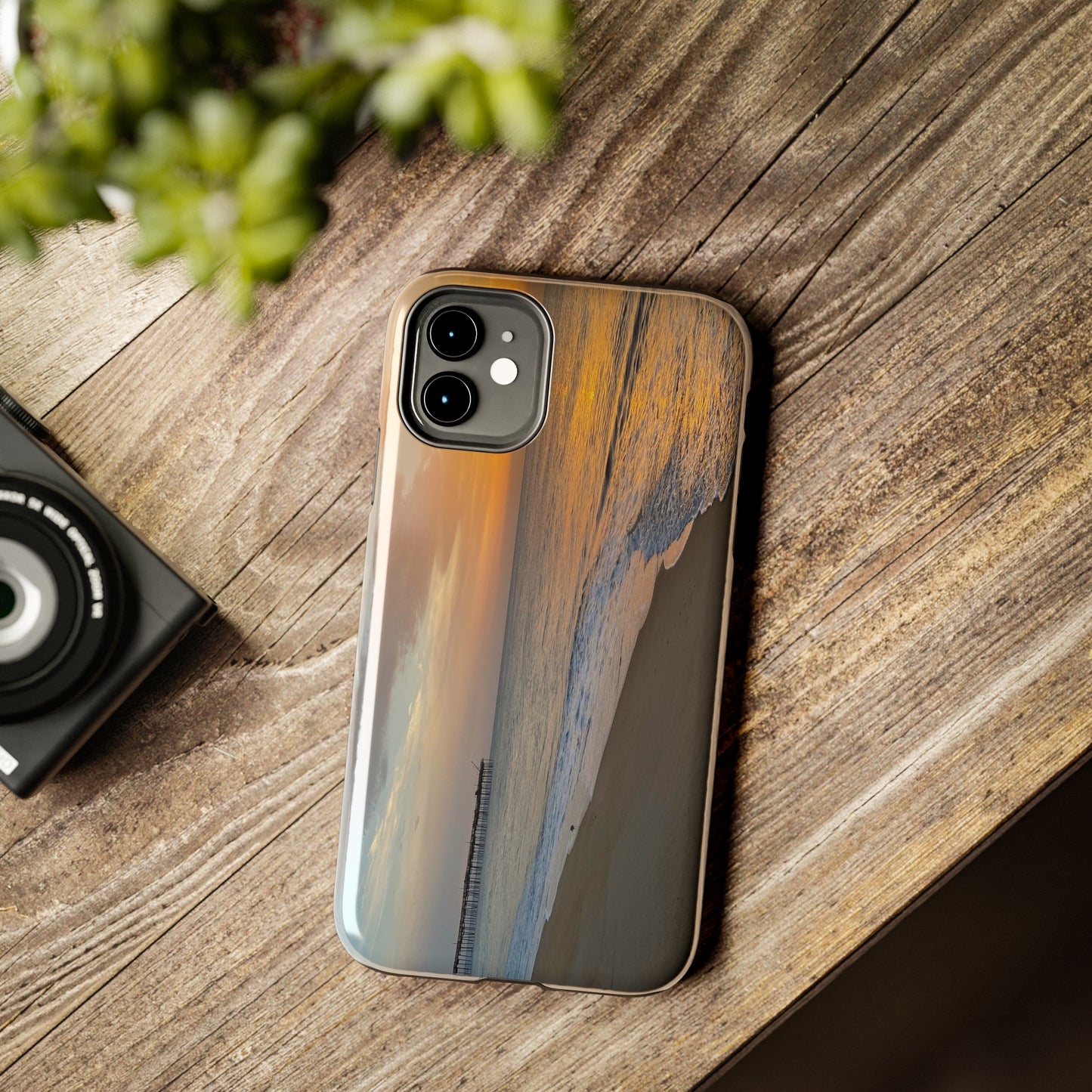 Tough Phone Cases - Beach with Pier
