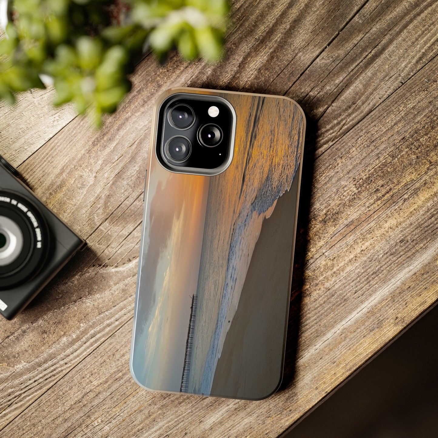 Tough Phone Cases - Beach with Pier