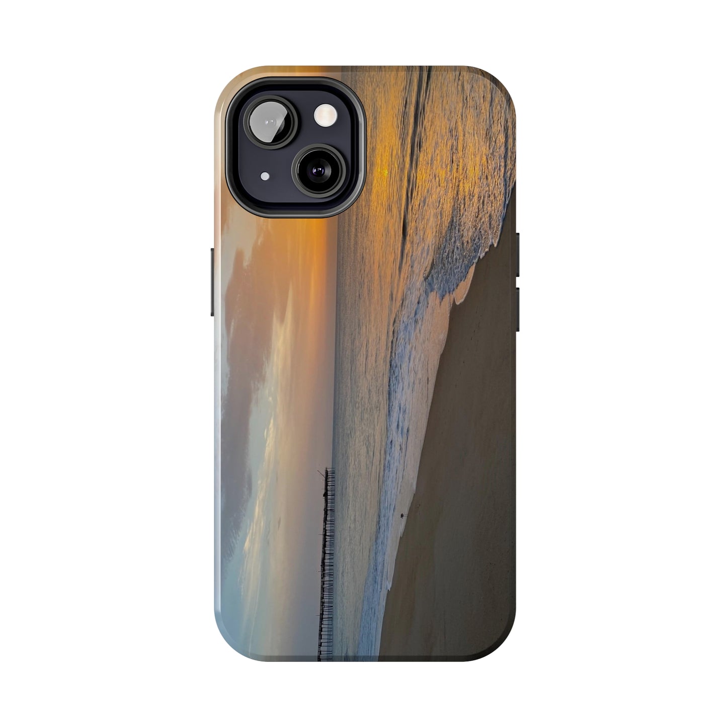 Tough Phone Cases - Beach with Pier