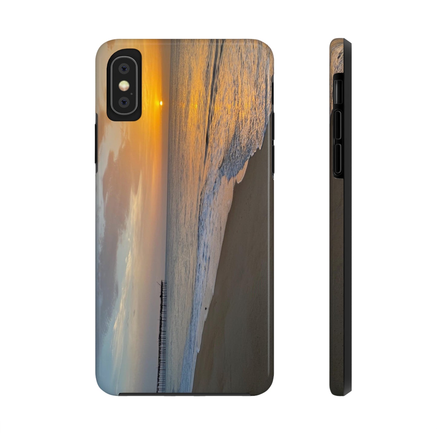 Tough Phone Cases - Beach with Pier