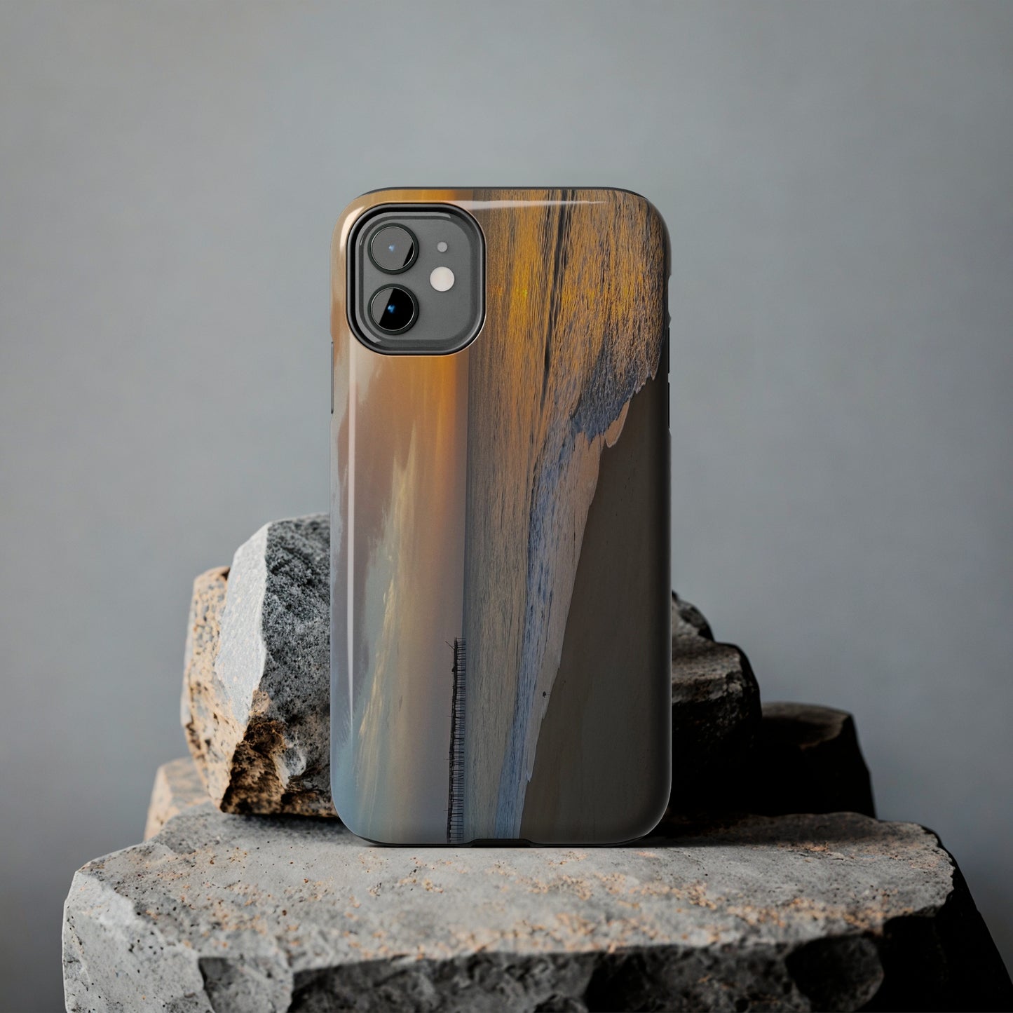 Tough Phone Cases - Beach with Pier