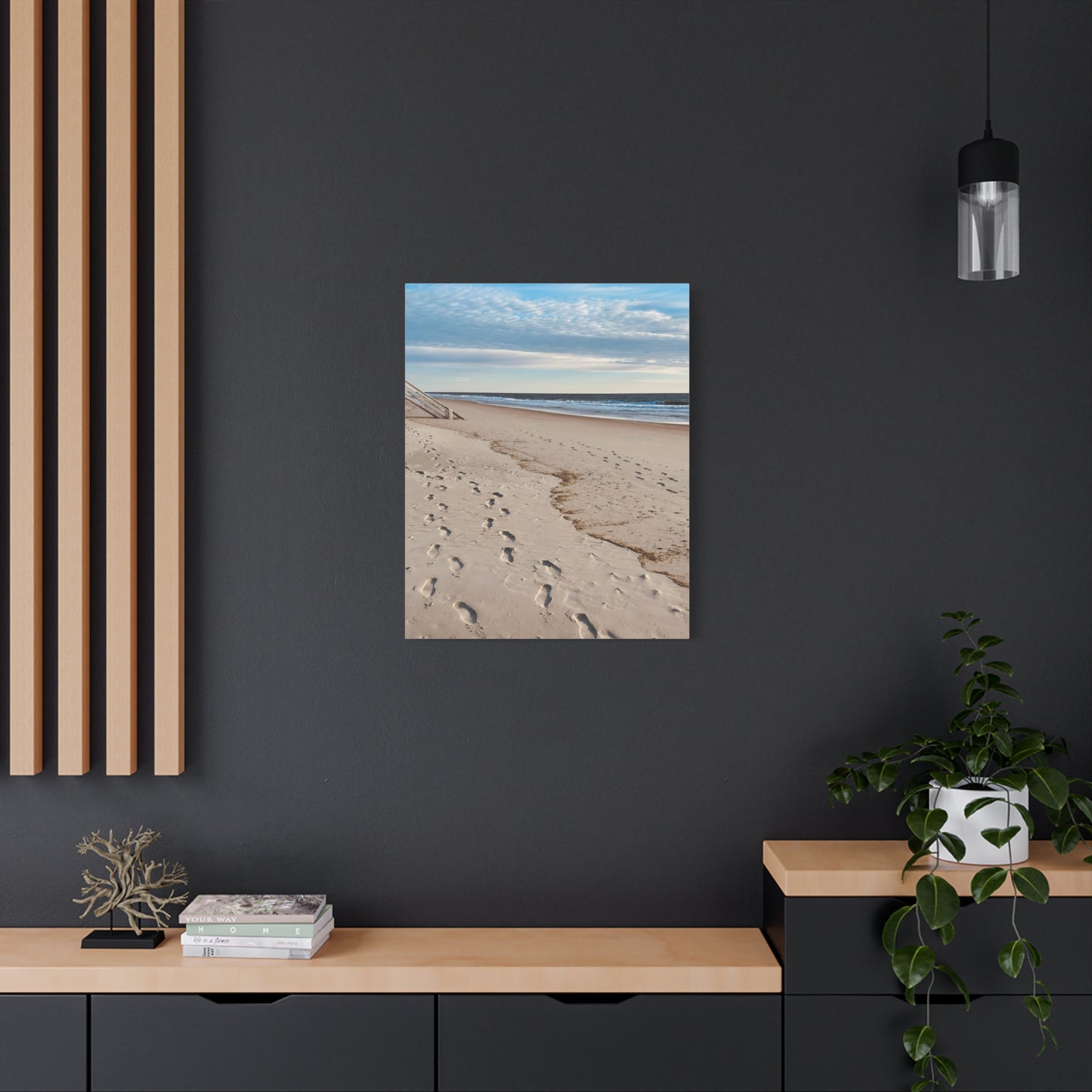 Tide Line Matte Canvas