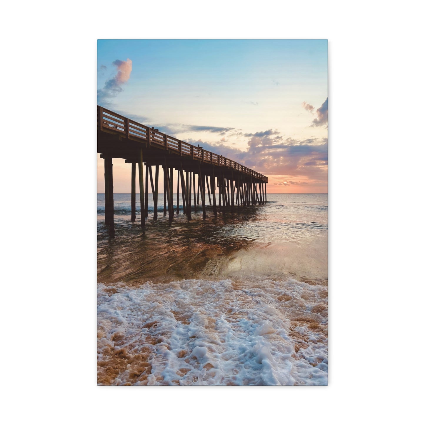 Pier Rise Matte Canvas