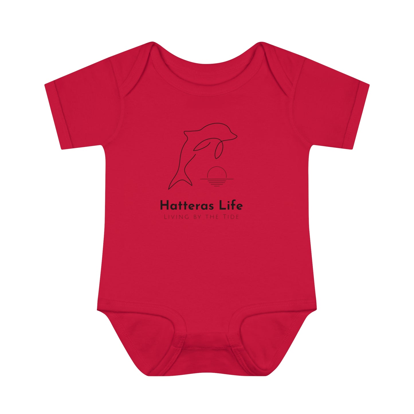 Infant Baby Rib Bodysuit - Living by the Tide