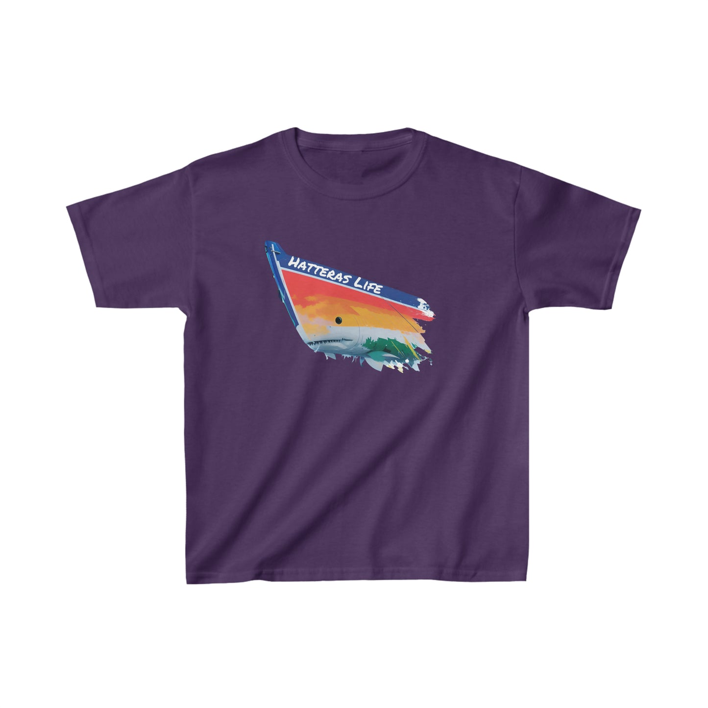 Mahi Boat Kids Heavy Tee