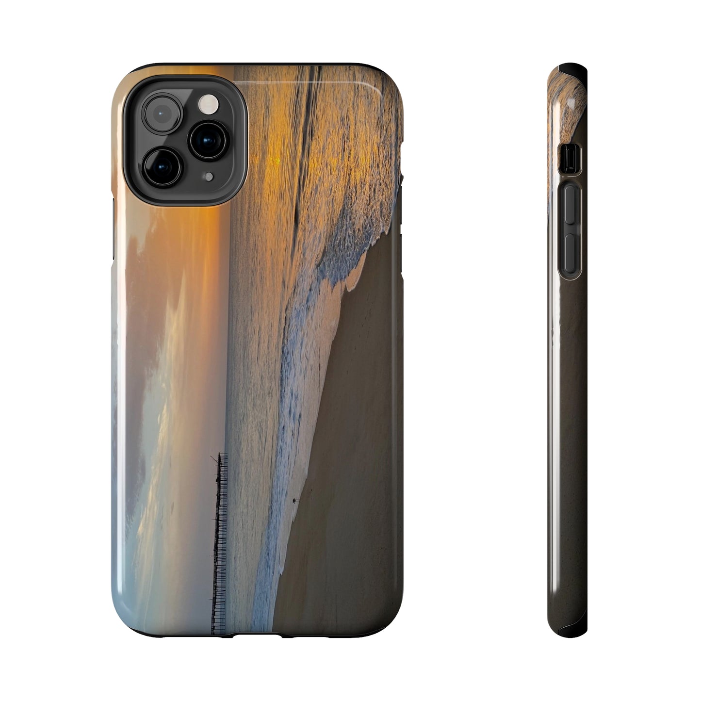Tough Phone Cases - Beach with Pier