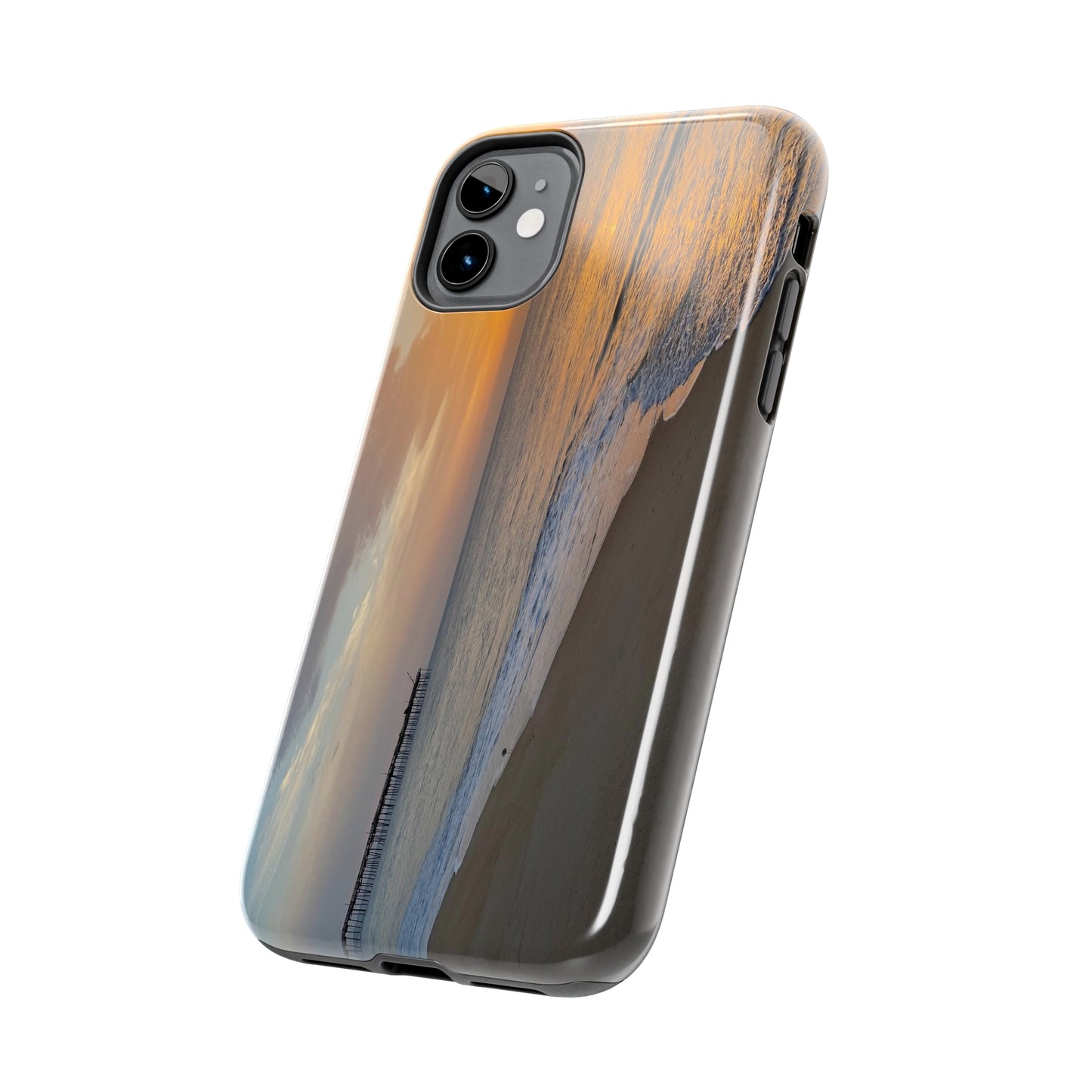 Tough Phone Cases - Beach with Pier