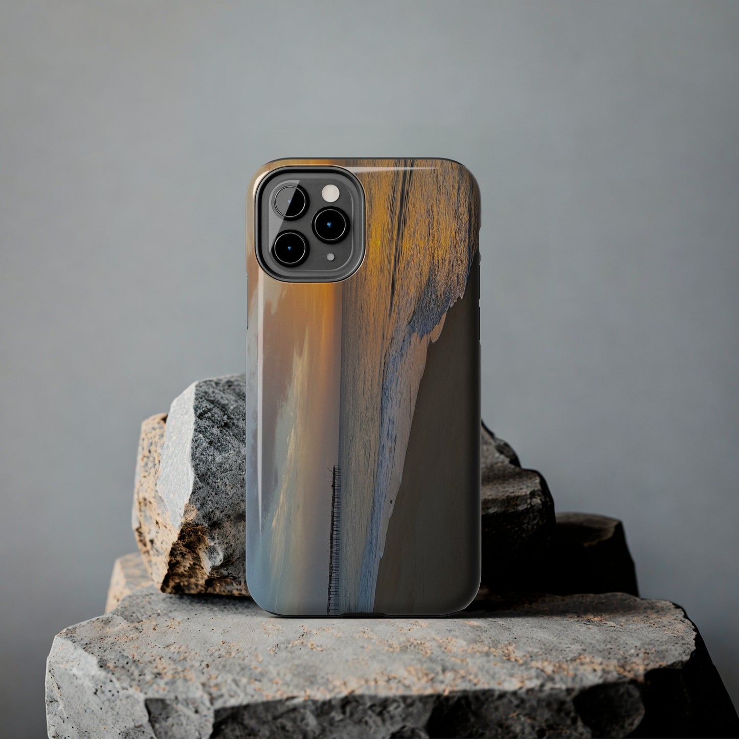 Tough Phone Cases - Beach with Pier