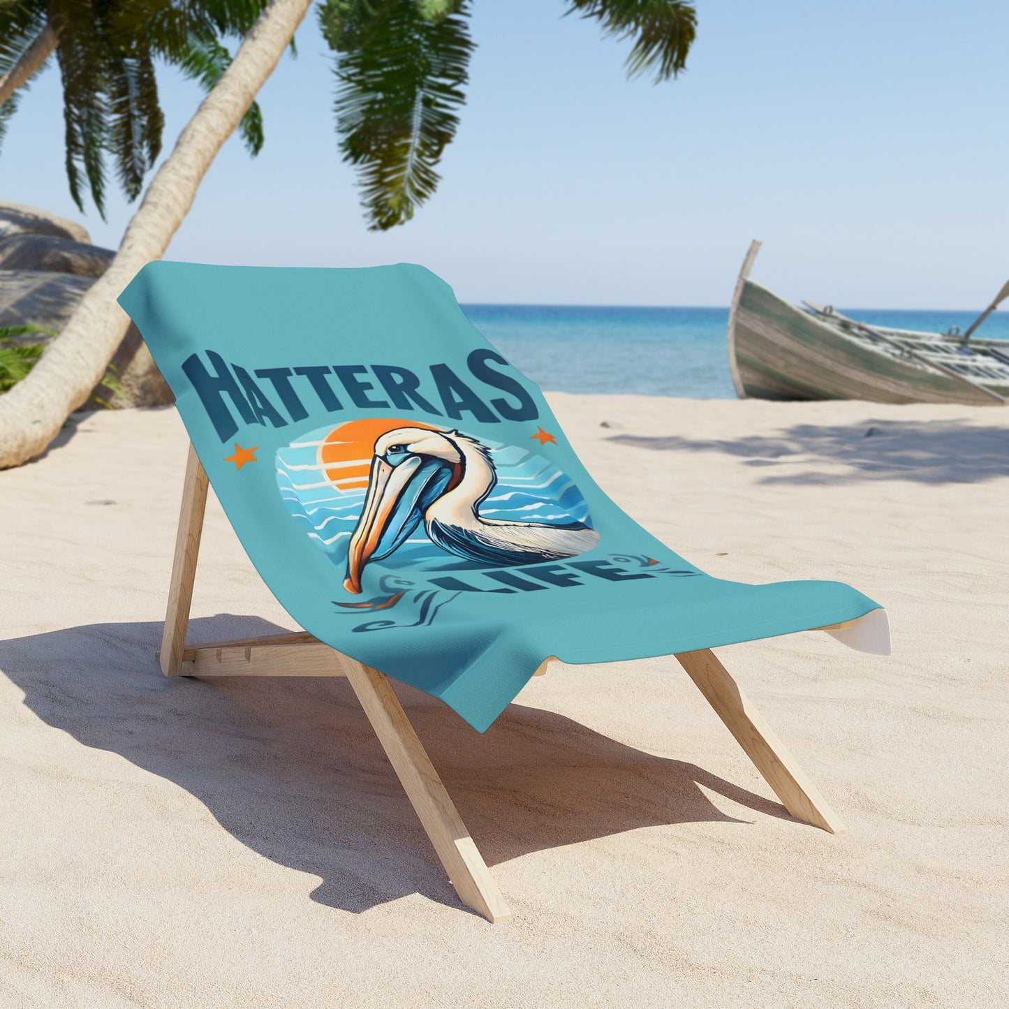 Cool Water Beach Towel - Blue