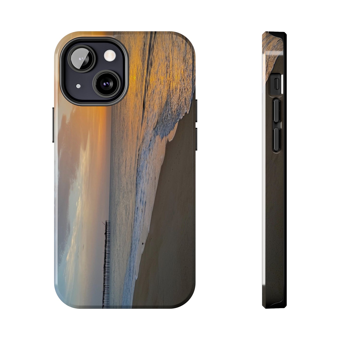Tough Phone Cases - Beach with Pier