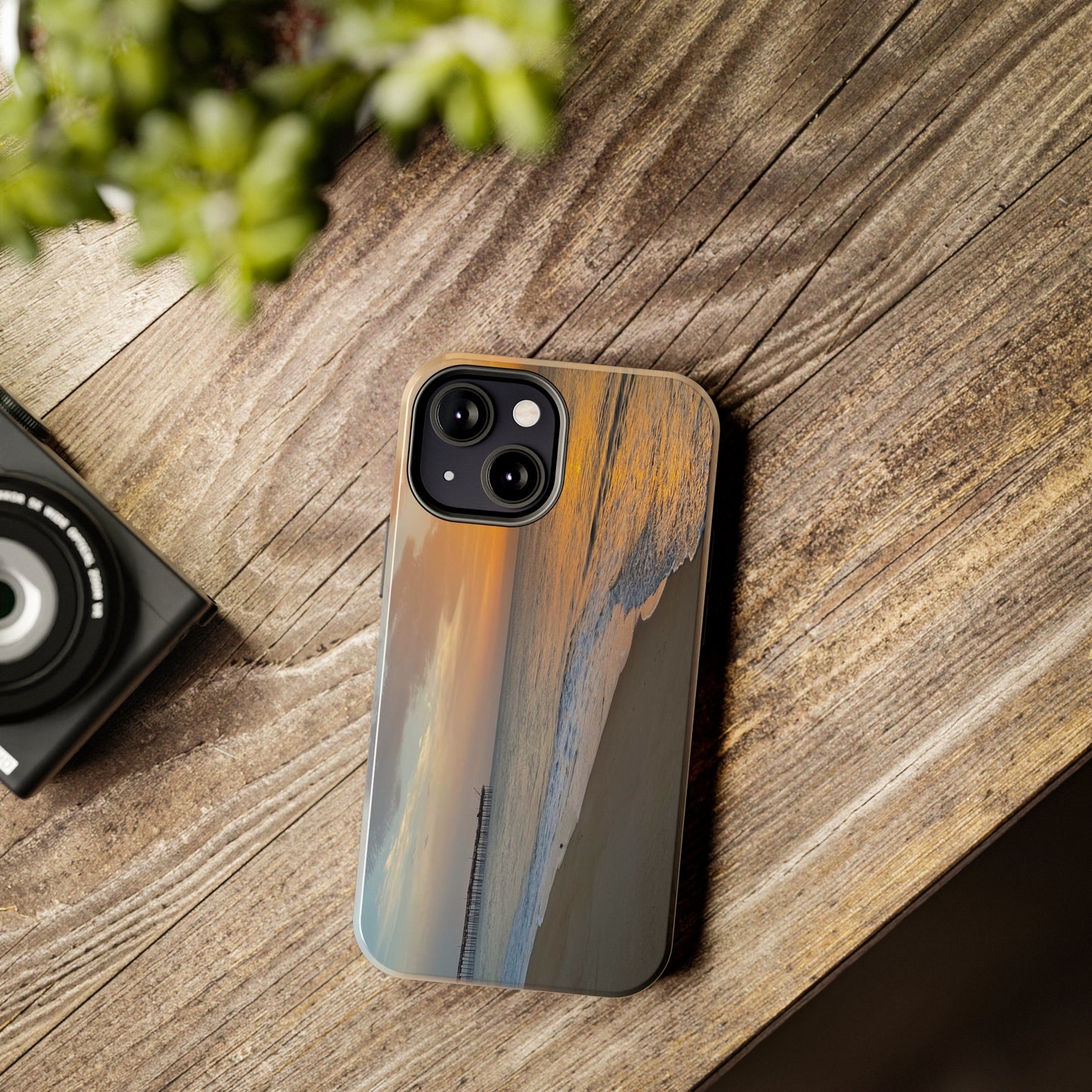 Tough Phone Cases - Beach with Pier
