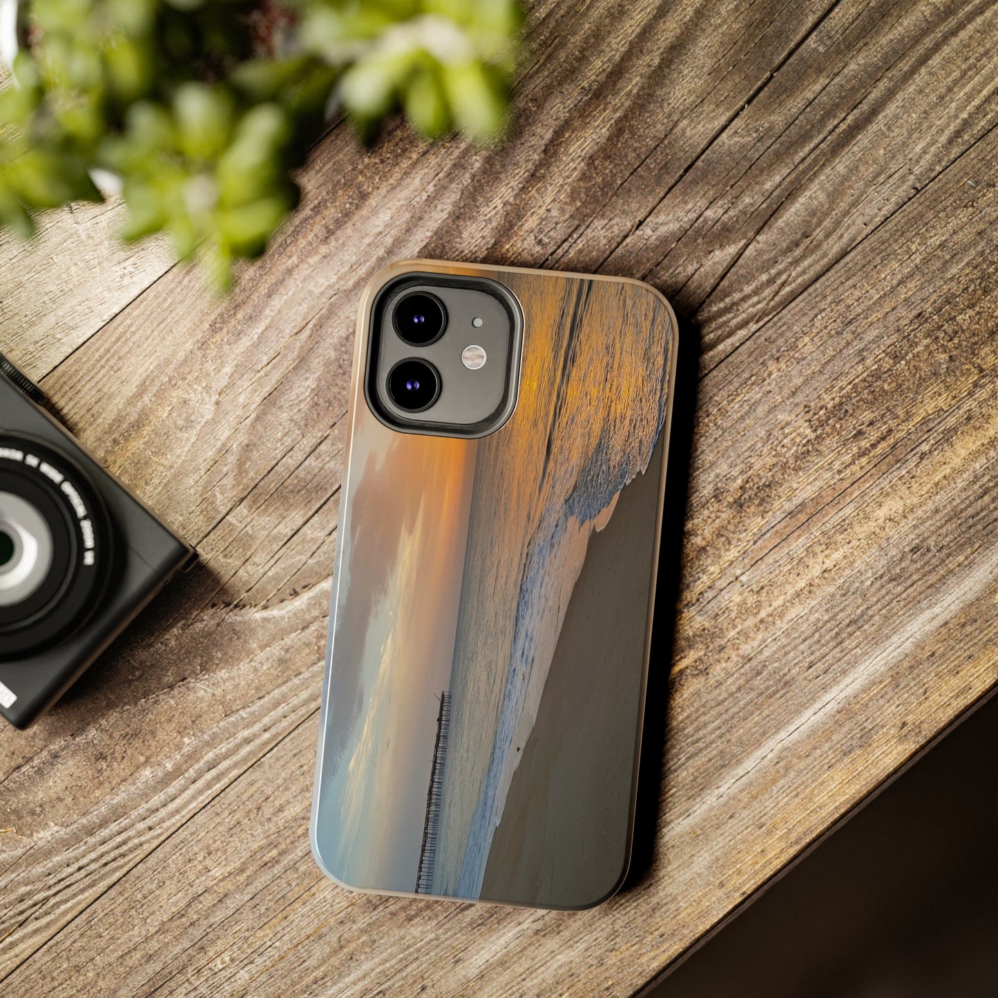 Tough Phone Cases - Beach with Pier