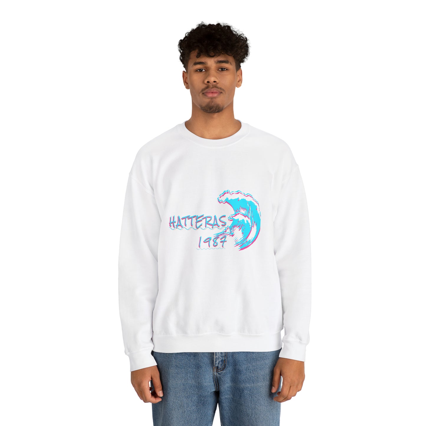 Vintage Hatteras Uni Heavy Blend™ Crewneck Sweatshirt