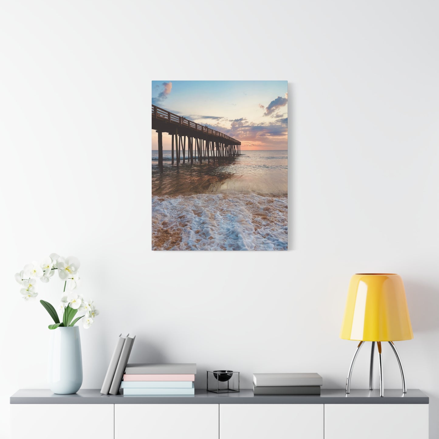 Pier Rise Matte Canvas