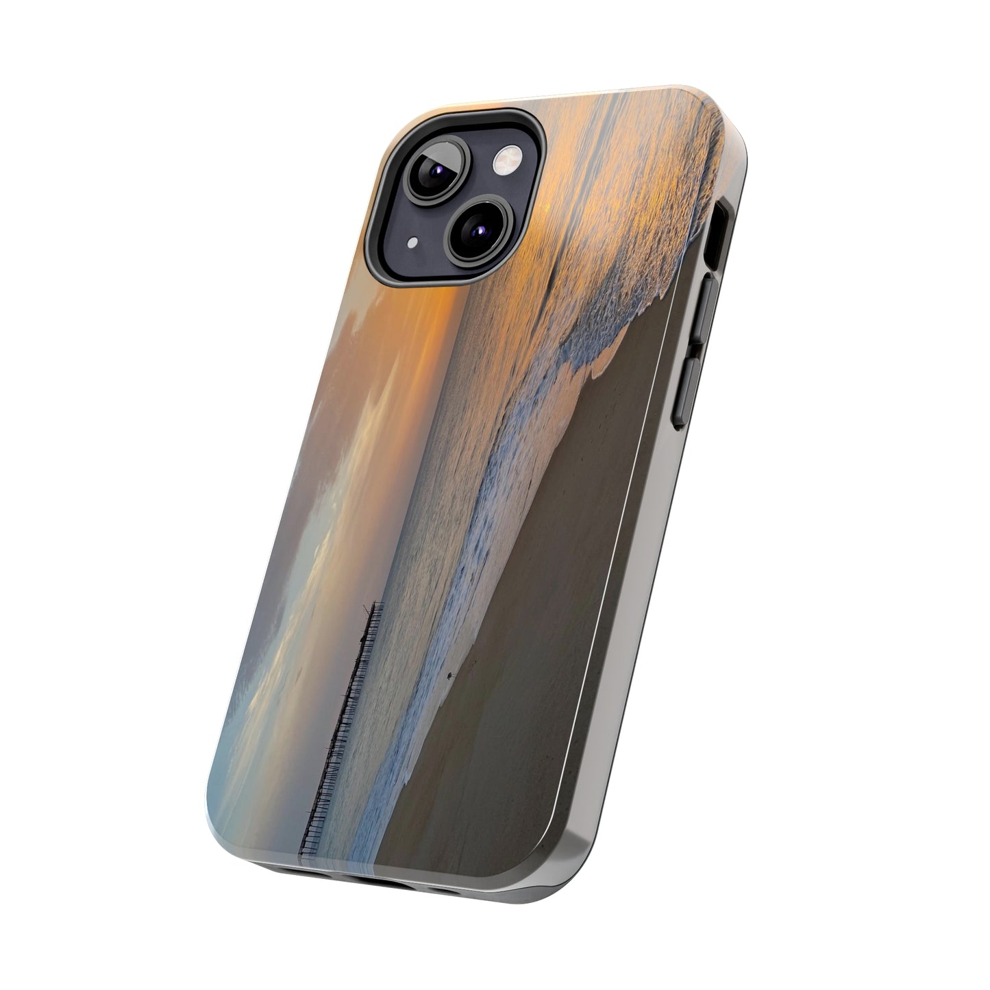 Tough Phone Cases - Beach with Pier