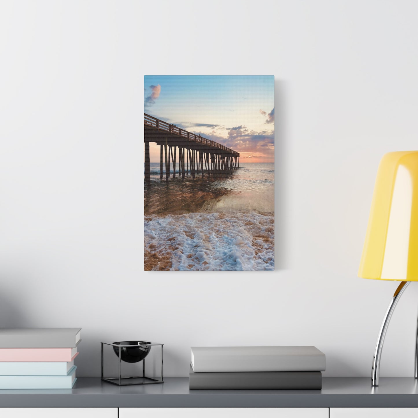 Pier Rise Matte Canvas
