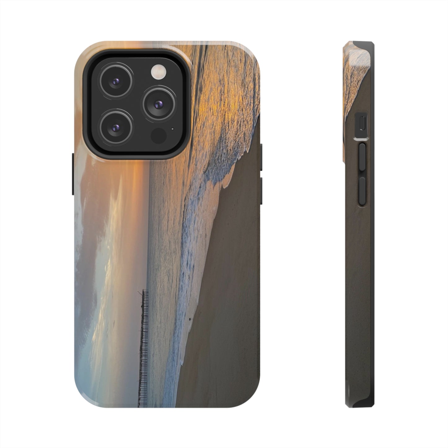 Tough Phone Cases - Beach with Pier