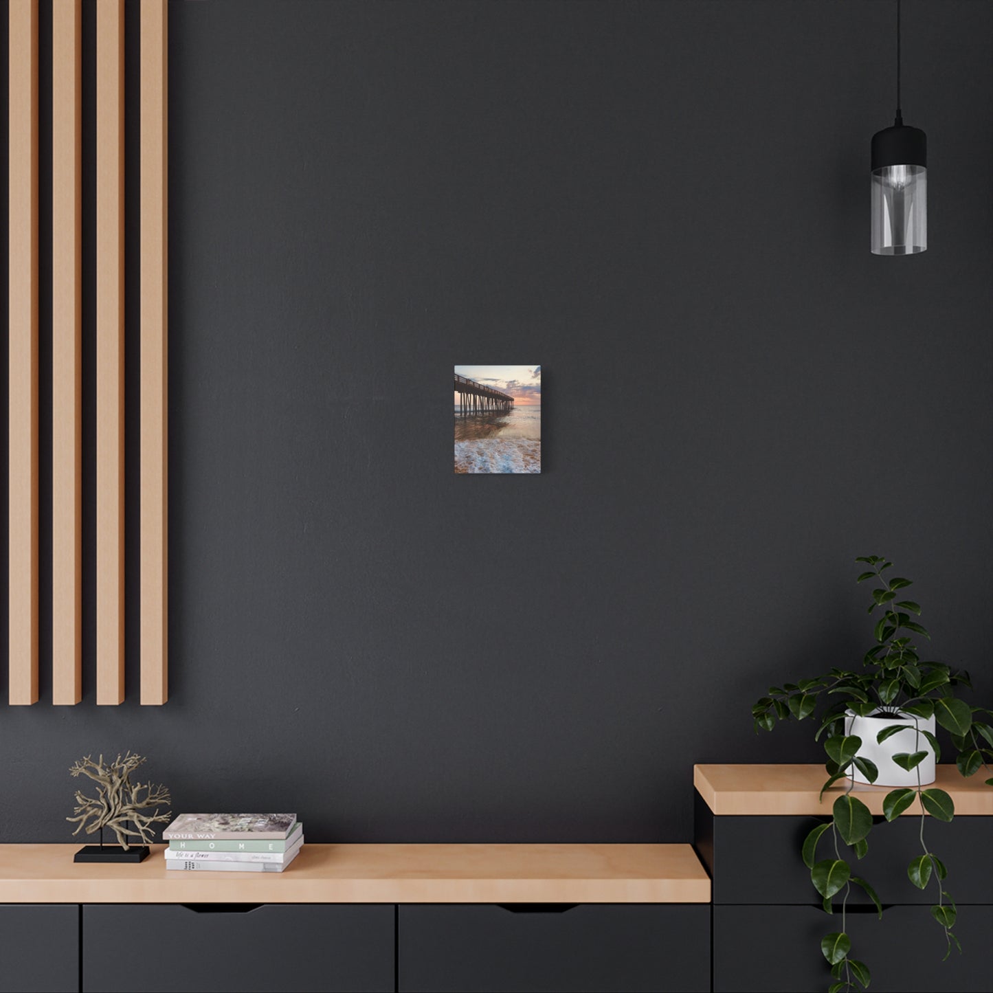 Pier Rise Matte Canvas