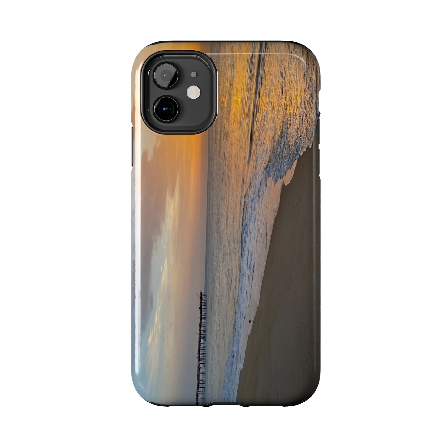 Tough Phone Cases - Beach with Pier