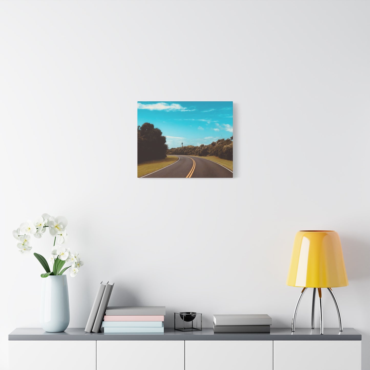 Lighthouse Drive Matte Canvas