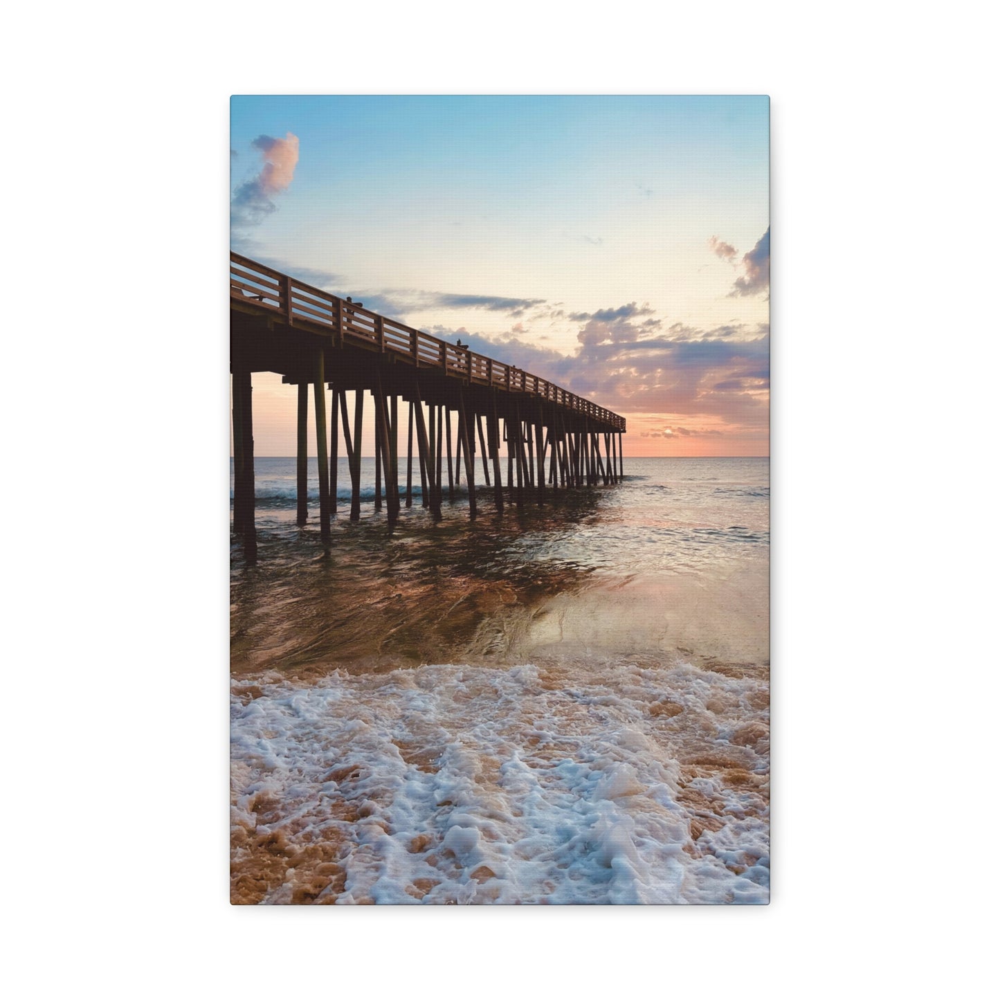 Pier Rise Matte Canvas