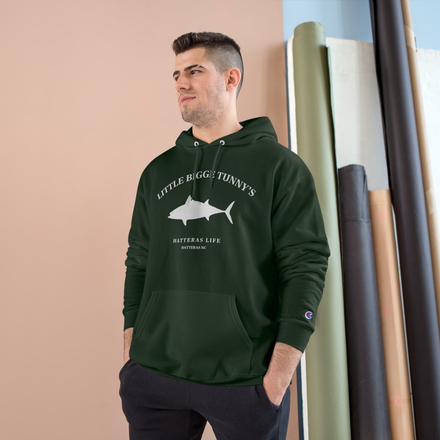Tunny’s Champion Hoodie