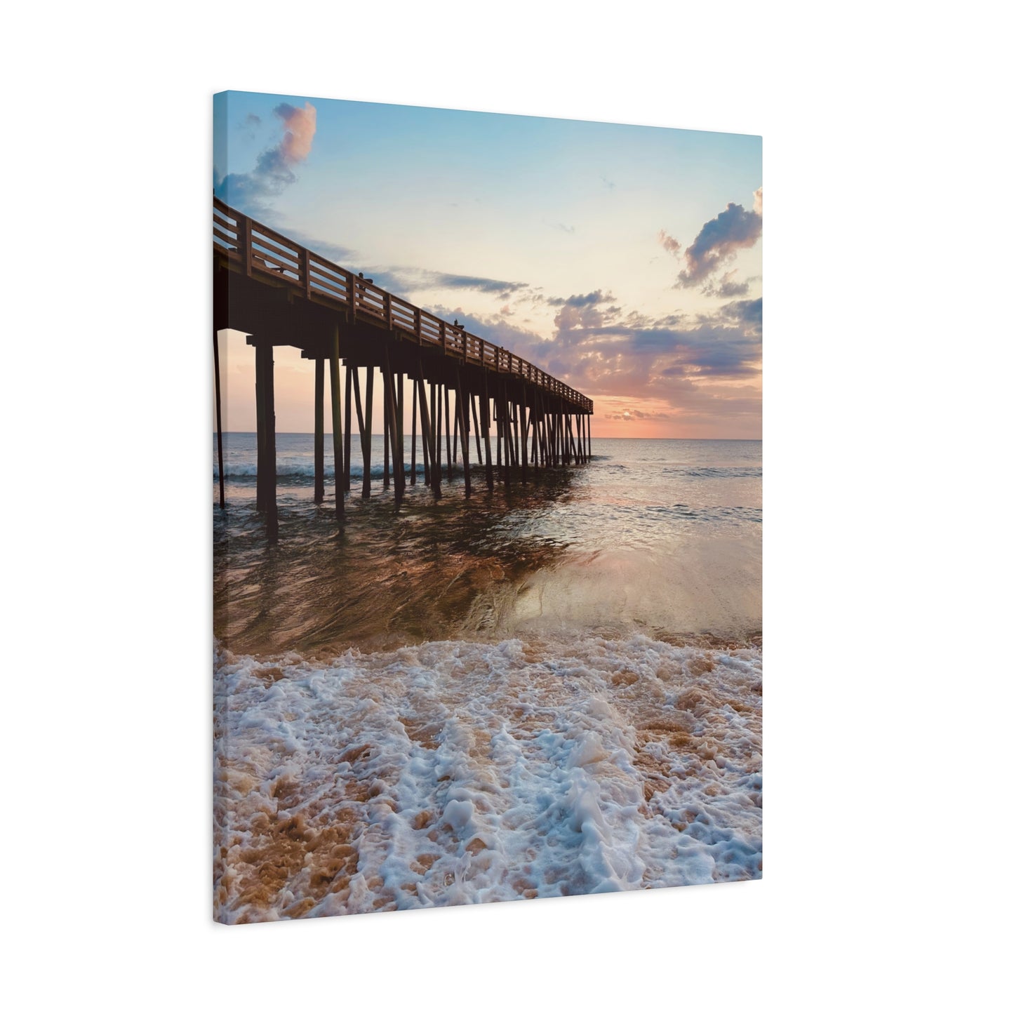 Pier Rise Matte Canvas